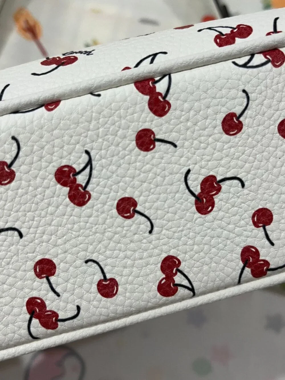 Coach Teri 25 Cherry Limited Edition Shoulder Bag